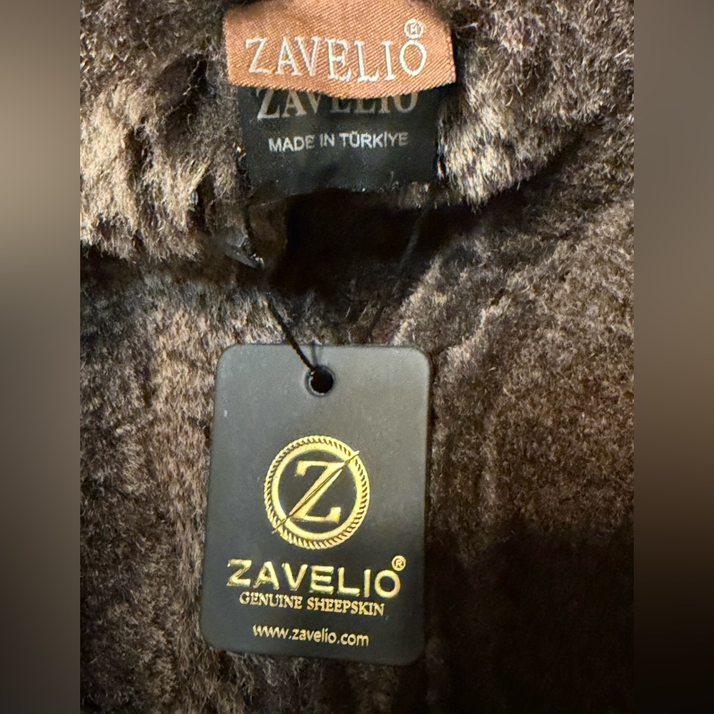 Zavelio NWT Sheepskin Ear Flap Aviator Hat - Picture 7 of 9